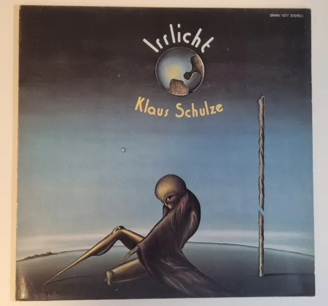 Klaus Schulze ‎– Irrlicht, Brain ‎1077, Vinyl LP Reissue Germany 1977