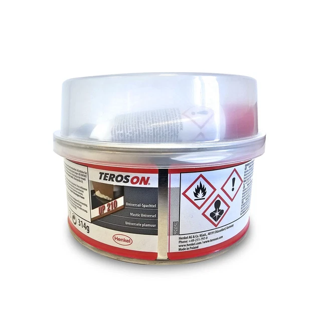 MASTIC POLYESTER CARROSSERIE TEROSON UNIVERSEL PREMIUM UP210 - 314g