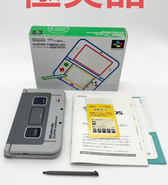 New Super Nintendo 3ds Xl Ll Super Famicom Ed Snes Gray Console