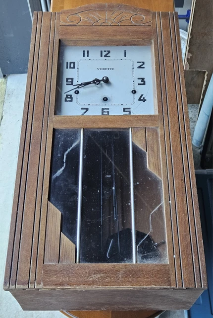 Carillon Horloge Pendule Westminster Gong Vintage - 52,5 Cm - Style Régulateur