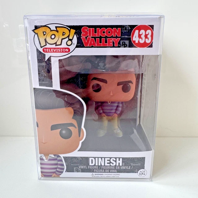 Funko POP! Vinylfigur: Silicon Valley – Dinesh, Ca. 9 Cm, Sammlerstück