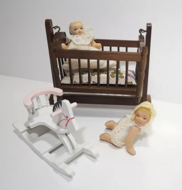 Dolls house baby figure cheap