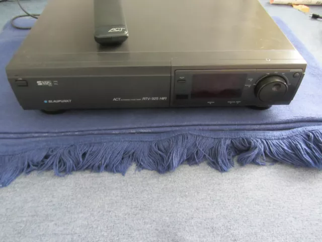 Blaupunkt RTV-925 HIFI High-End S-VHS Videorecorder  Fernbedienung, OVP