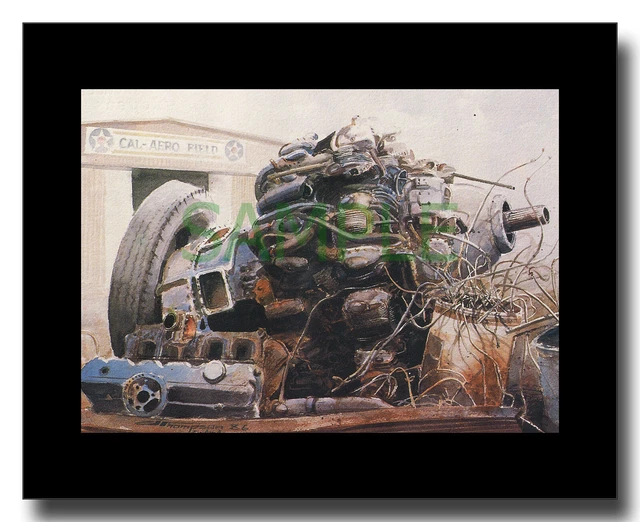 PRATT & WHITNEY Double Wasp R2800 P47 radial engine picture Charles ...