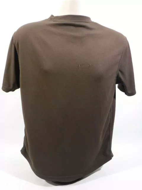 Ex British Army Brown Self Wicking Anti Static Coolmax Combat T-shirt