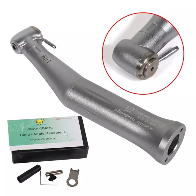 Dental NY Double Water 20:1 Implant Contra Angle Handpiece push button Handstück