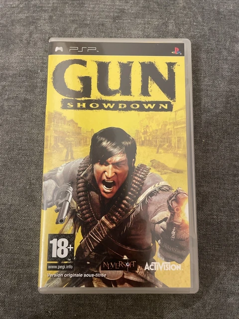 JEU SONY PLAYSTATION Portable Psp Gun Showdown Tbe Fr Complet Teste EUR ...