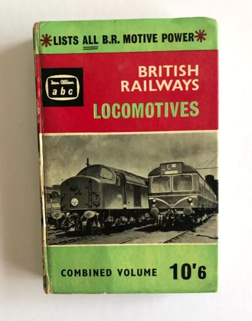 British Railways Locomotives Combined Volume Summer 1961 edition - Ian Allan abc