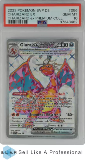 2023 POKEMON GERMAN SVP DE-SV BSP 056 CHARIZARD EX CHARIZARD ex PSA 10