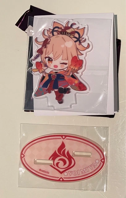 GENSHIN IMPACT OFFICIAL Sweets Paradise Collab Chibi Yoimiya Acrylic 