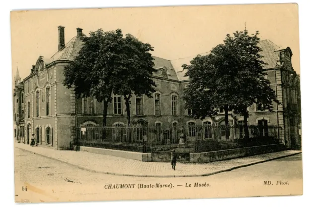 Postcard Chaumont (Haute-Marne) Le Musee France The Museum