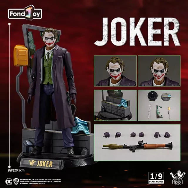 Figurine JOKER Batman Dark Knight 1/9 Deluxe Edition Film DC Comics Collection