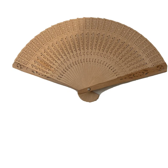 antique chinese hand fan In Excellent Condition