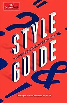 The Economist Style Guide: 12th Edition von The Economist | Buch | Zustand gut