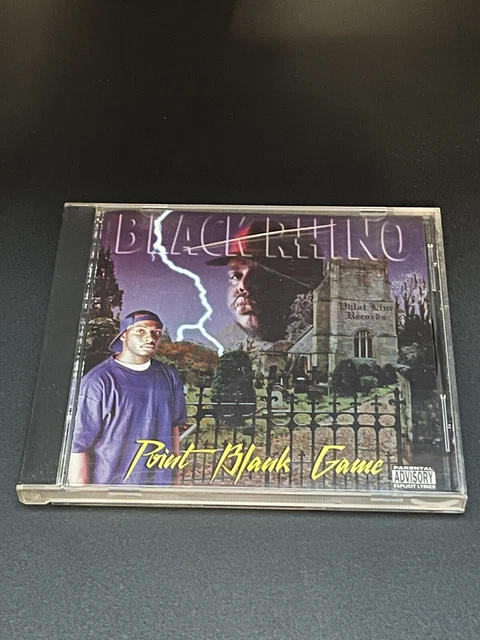 BLACK RHINO - Point Blank Game CD 1995 Bay Area G-Rap