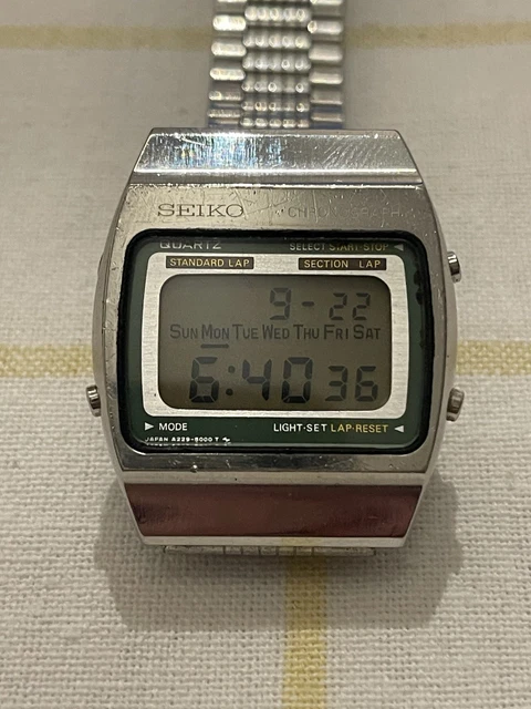 SEIKO A229-5040, A229-5050, A229-5060, A229-5070, Crystal