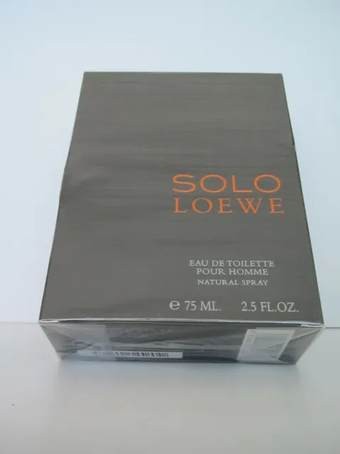 Solo Loewe 75 ml Eau de Toilette spray new in sealed box !