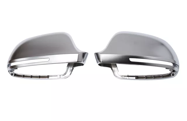 PER AUDI A5 S5 8T alluminio opaco copertura specchio tappo