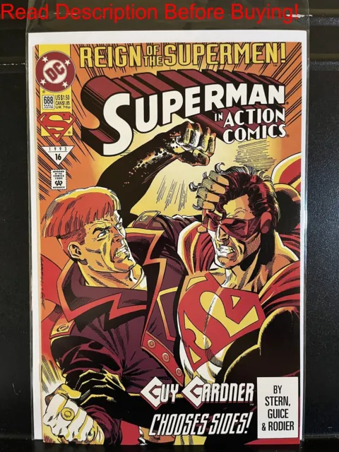 BARGAIN BOOKS ($5 MIN PURCHASE) Action Comics #688 (1993 DC) We Combine Shipping