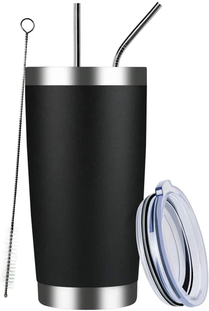20oz Tumbler Cup Double Wall Vacuum Insulated Travel Mug Bulk Stainless Steel...