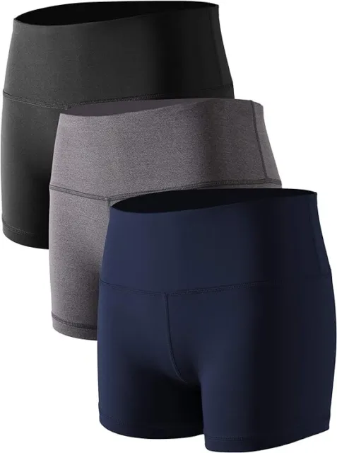 Womens Hot Pant Shorts Plain Seamless Soft Knickers Underwear Boxers pants  S-XL