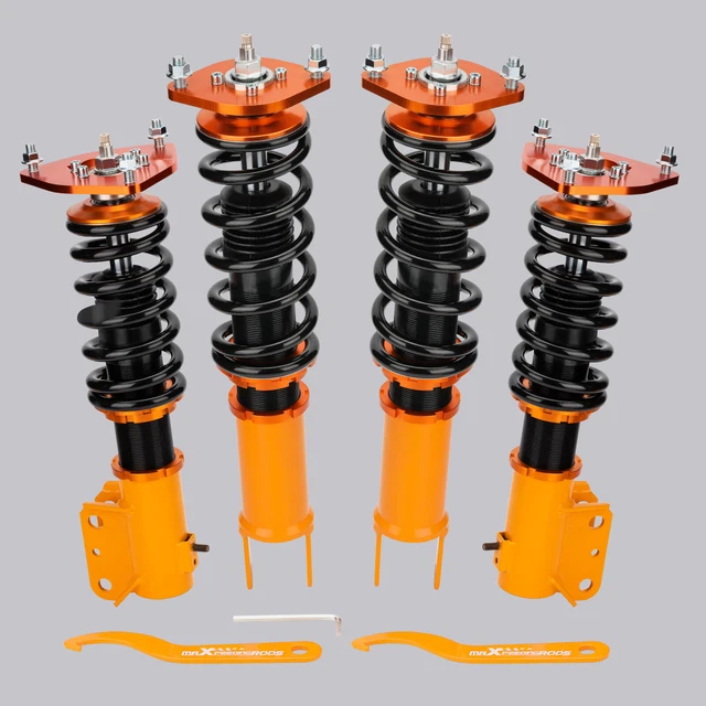 Kit Ammortizzatori Lunghi Regolabili 53mm + Telaio In Carbonio Per Aggiornamento Axial SCX24 1/24 - Foto 3