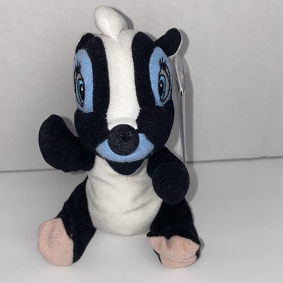 flower the skunk stuffed animal