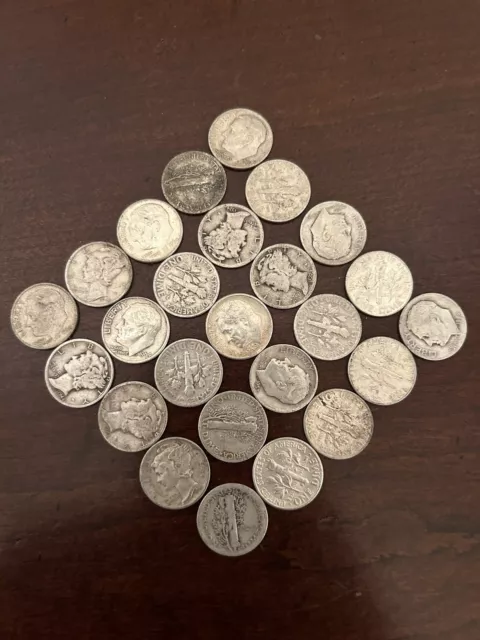 90 % silver dimes $4 Face Value