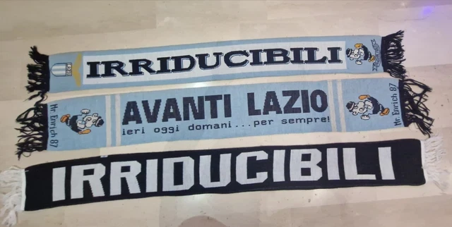 Lot De 3 écharpes Ultras Lazio - Irriducibili (IRR), Occasion