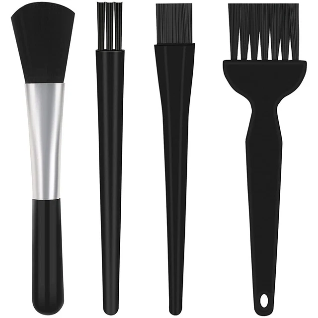 4Pcs Antistatic Brush Kit,Multi Antistatic Brush Keyboard Computer Cleaner  C1L3