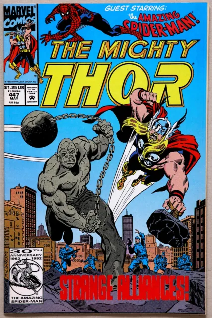 Mighty Thor #447 Vol 1 - Marvel Comics - Tom DeFalco - Ron Frenz