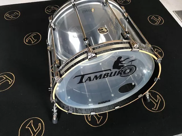 TAMBURO 20" Bass Drum VOLUME Acryl NATURAL   NEU  !