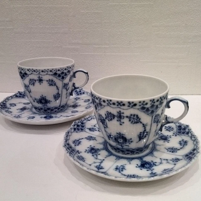 Royal copenhagen #108 M400-1 Blue Fluted Full lace
