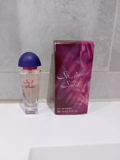 So sinful eau shop de toilette