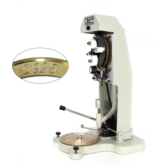 INSIDE RING ENGRAVER 2 Face Standard Letter Block Dial Jewelry