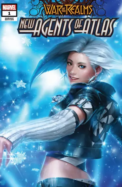 New Agents Atlas #1 War Realms Jeehyung Lee Trade 2nd Print Luna - NM or Better New Agents Atlas #1 War Realms Jeehyung Lee Trade 2nd Print Luna - NM or Better
