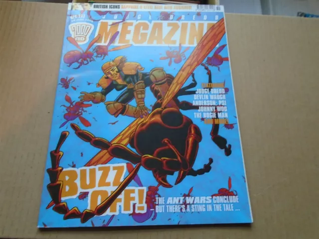 JUDGE DREDD MEGAZINE MEG #233 2000 AD A.D. Spin-off UK Comic