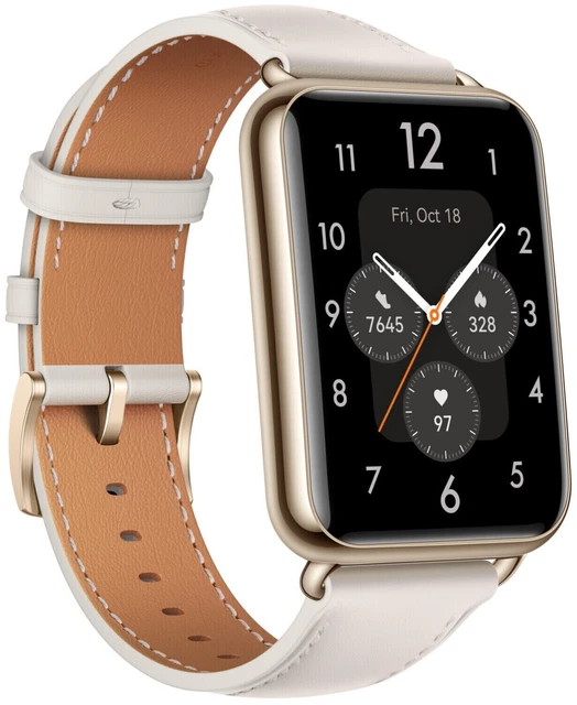 HUAWEI Smartwatch Watch Fit 2 Classic Aluminium 140-210mm Weiß White - NEUWERTIG