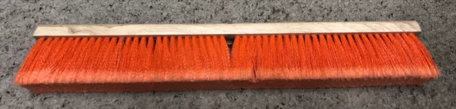 Carlisle 24 in. Flagged Fine Sweep Broom Head In Orange Model 4501424