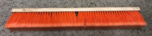 Carlisle 24 in. Flagged Fine Sweep Broom Head In Orange Model 4501424