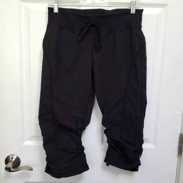 ZELLA SOLID BLACK Olsen High Waist Split Leg Travel Legging Pants Size XS  £38.05 - PicClick UK