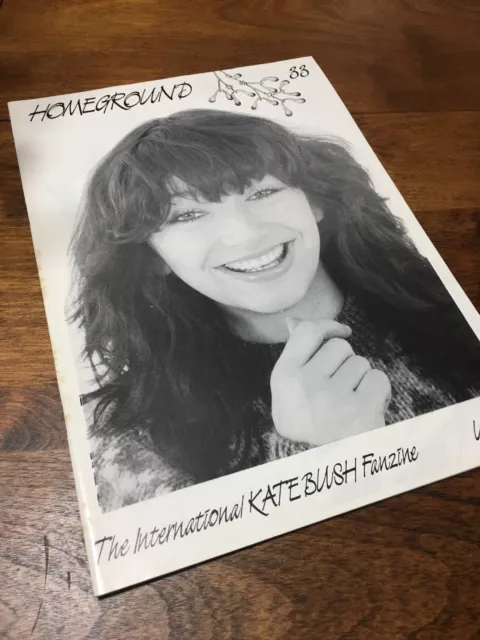 Kate Bush Homeground Fanzine Magazine autumn 1988 No 33 rare book uk w/pics!!