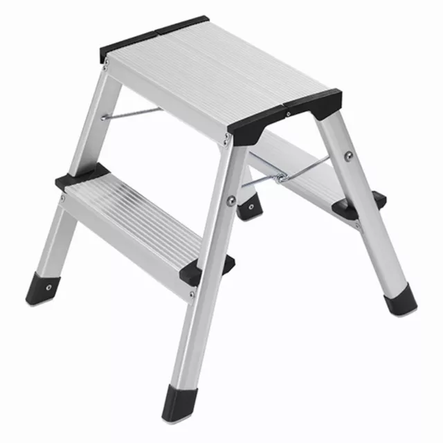 Hailo Echelle Aluminium Pliage „ L90 Step-Ke “Échelle Escabeau 150kg Neuf