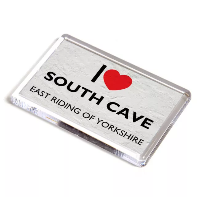 FRIDGE MAGNET - I Love South Cave, East Riding of Yorkshire