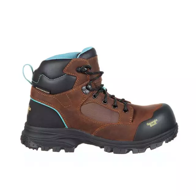 Georgia Boots Blue Collar 5In Waterproof Composite Toe Work  Womens Size 9.5 B W