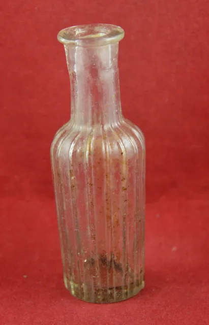 Antique German Medicine Apothecary Glass Bottle