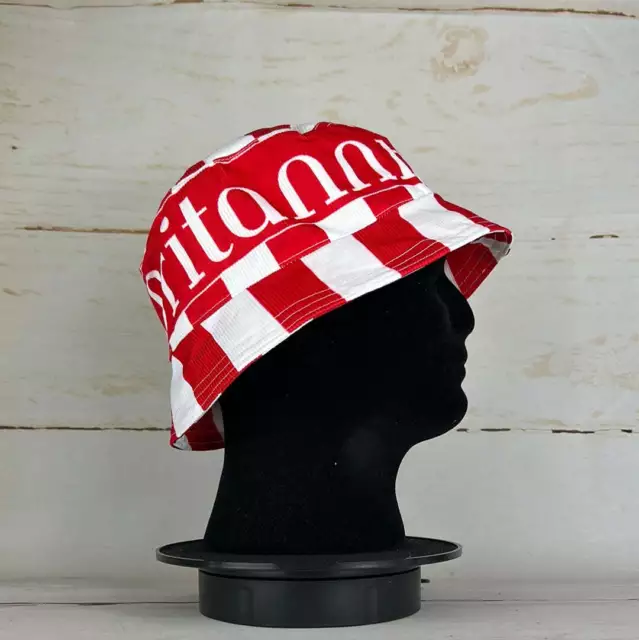 Stoke City 2004/2005 Upcycled Home Shirt Bucket Hat