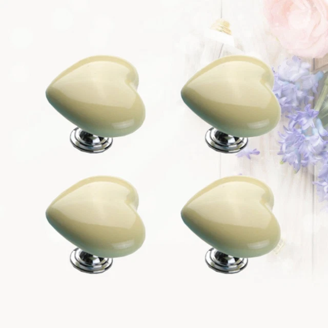 4 Pcs Ceramic Drawer Knobs Cabinet Knob Dresser Drawer Pulls Dressing Table 3
