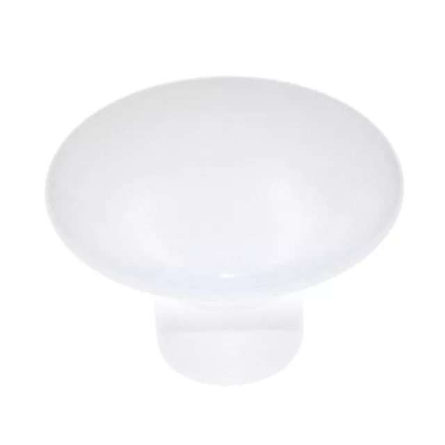 Amerock BP70636-30 White 1 7/16" Round Mushroom Ceramic Cabinet Knob Pulls