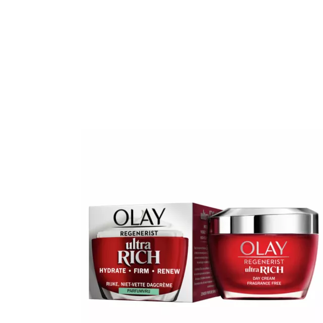 1L|800€)Olaz Olay Regenerist Ultra Rich Hydratisiert Strafft Erneuert Parfumfrei